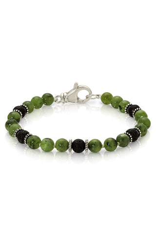 Ari Beaded Men's Bracelet Product Photo