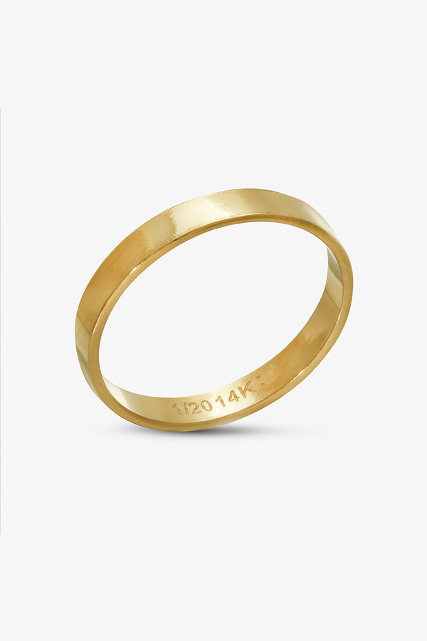NAiiA Renne Gold Ring | 14K Yellow Gold Ring