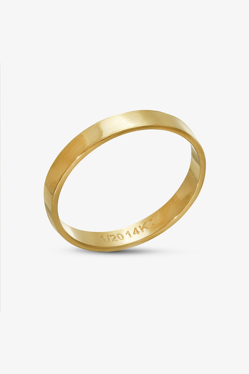 NAiiA Renne Gold Ring | 14K Yellow Gold Ring