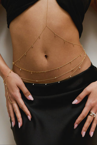 Dari Double Shaker Belly Chain