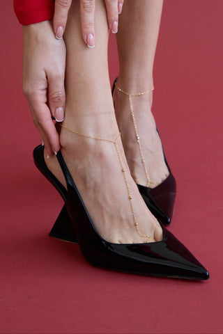 Marigold Foot Chain