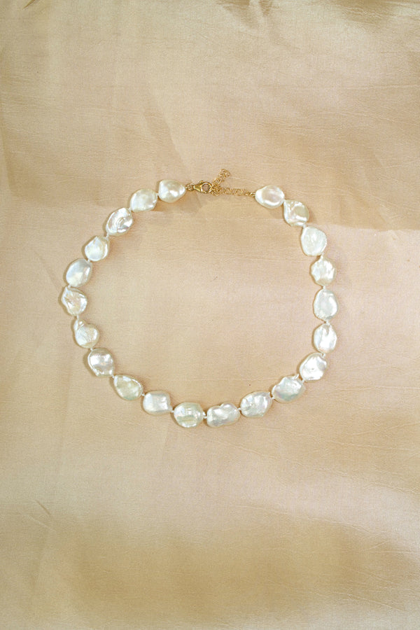 isabella pearl necklace still life