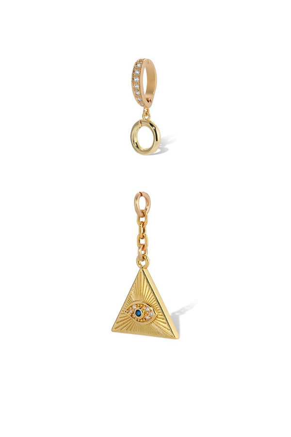 NAiiA Jewelry_Pyramid Eye Charm Product Photo