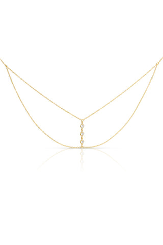 NAiiA Julia Choker | 14K Yellow Gold CZ Choker