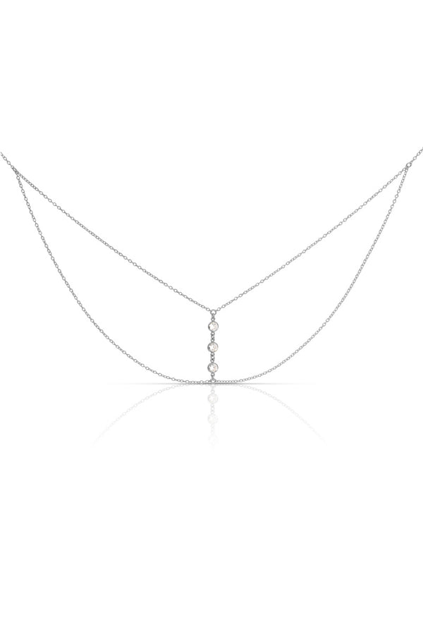 NAiiA Julia Choker In Silver product image