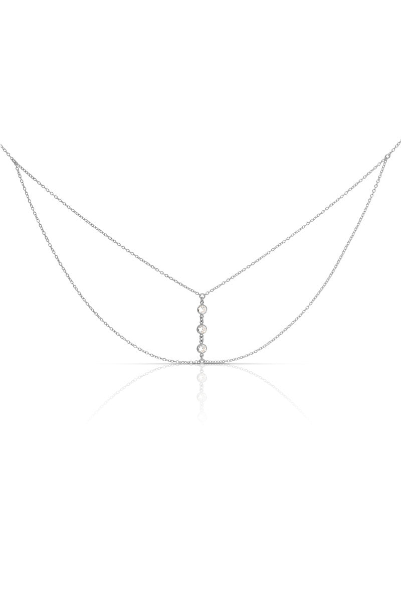 NAiiA Julia Choker In Silver product image