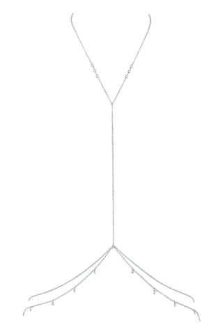 NAiiA Leigh Double Shaker Body Chain silver product image