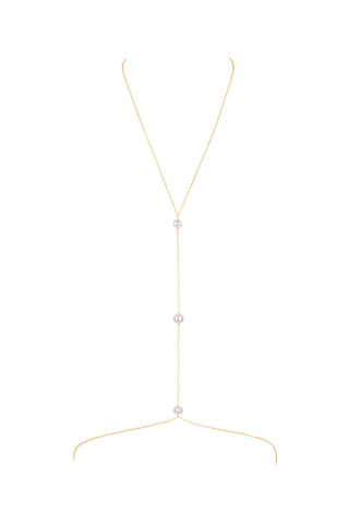 Liv Pearl Body Chain and Necklace