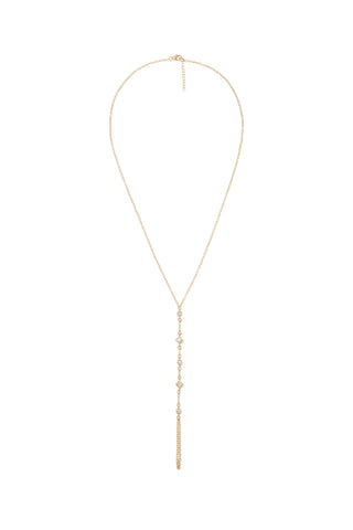 Mary-Kate CZ Hand Chain and Necklace