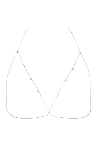 NAiiA Poppy Shaker Bra Chain Silver Product Image