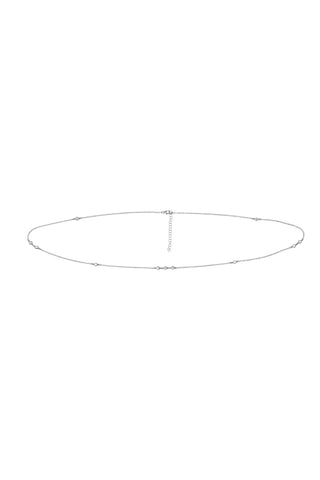 NAiiA Sabrina Belly chain in silver product image