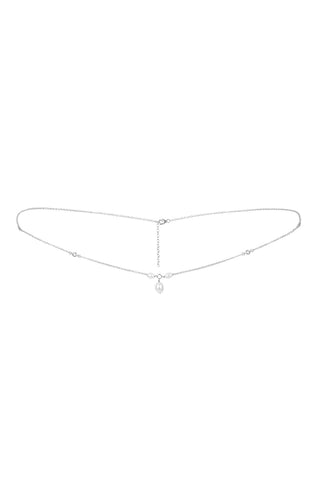 Tamara Pearl and CZ Belly Chain