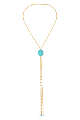 NAiiA x Revolve Turquoise Bolo Necklace