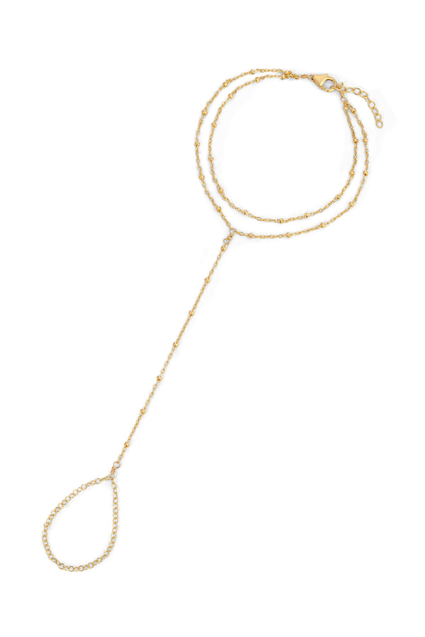 lola double hand chain gold product image