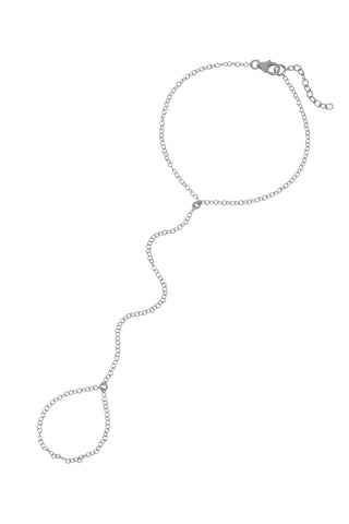 NAiiA Reign Hand Chain Silver Product Image