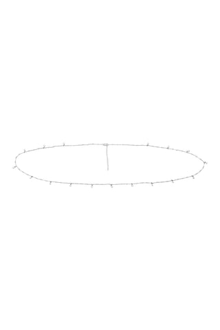 NAiiA Vivien Shaker Belly Chain in Silver product Image