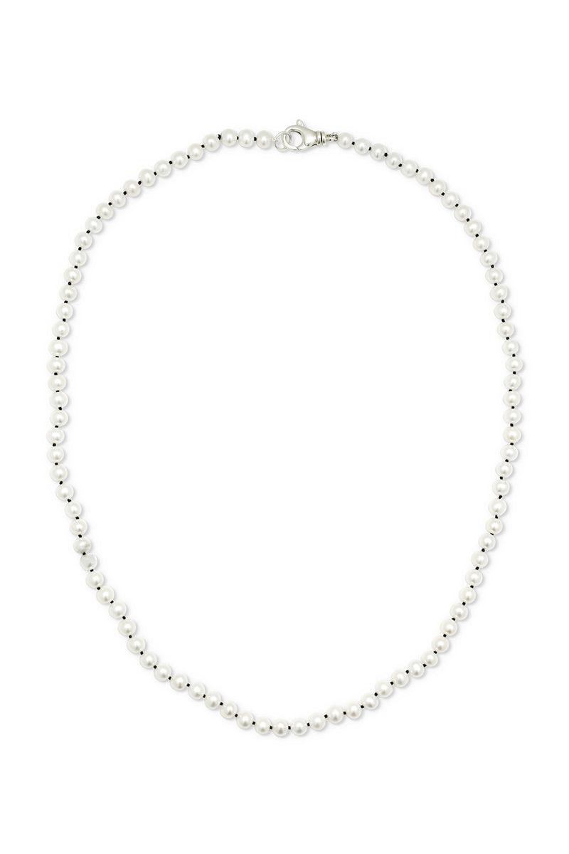 naiia men's jewelry - ian necklace -  Freshwater pearl necklace