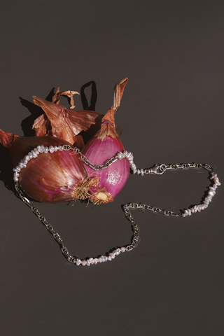 NAiiA Ace Men's Pearl Necklace still life